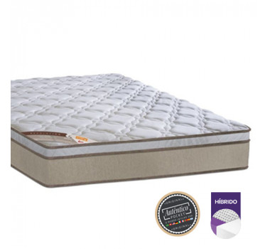 Colchao Castor Molas Pocket Revolution Hibrido - Casal - 138x0188x027